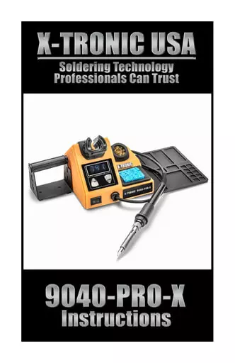 X-Tronic 9040-PRO-X Instructions