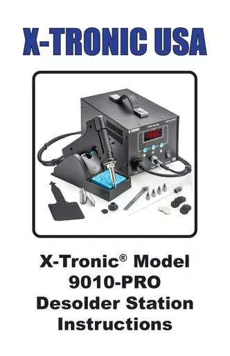 X-Tronic 9010-PRO Instructions