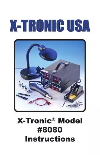 X-Tronic 8080-XTS Instructions